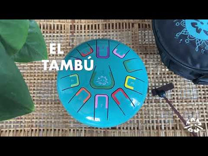 Tambú 8" 11 notas - Blanco mate
