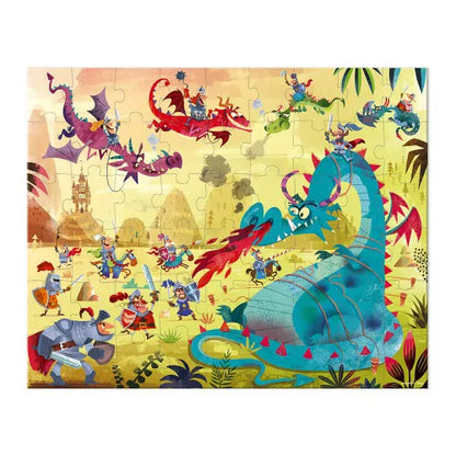 Puzzle Dragones 54 piezas - Janod