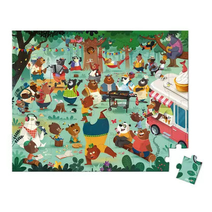 Puzzle La familia de osos 54 piezas - Janod