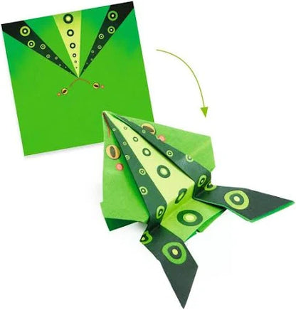Papiroflexia Origami, Animales saltarines - Djeco