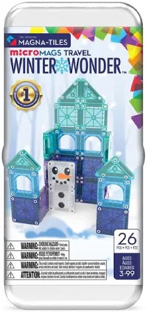 Magna-T microMAGS Winter Travel set - Magna-Tiles