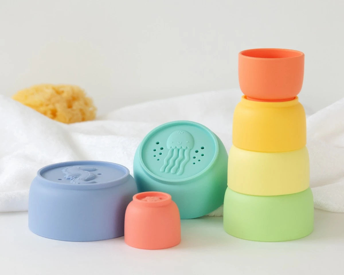 Juego de apilables en silicona - Kiokids