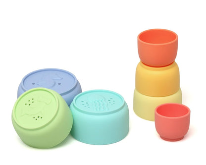 Juego de apilables en silicona - Kiokids