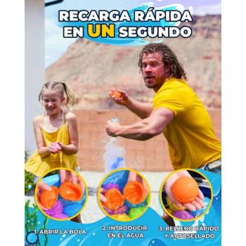 Globos de agua reutilizables Opacos - Soppycid