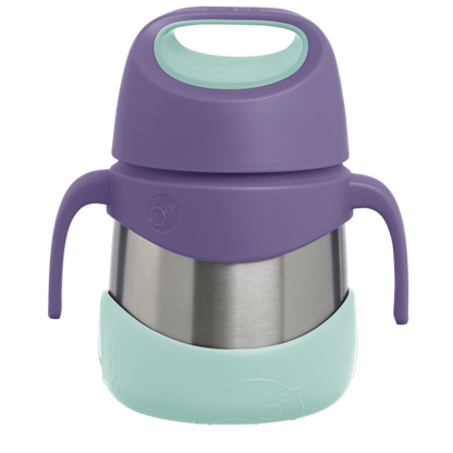 Termo con cuchara/tenedor 335 ml, Lilac Pop - B.Box