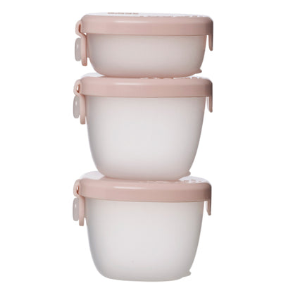 Depósitos Snack Tubs 3 ud, Berry - B.Box