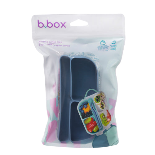 Bandeja organizadora de silicona para fiambrera Mini Lunchbox, Ocean - B.Box