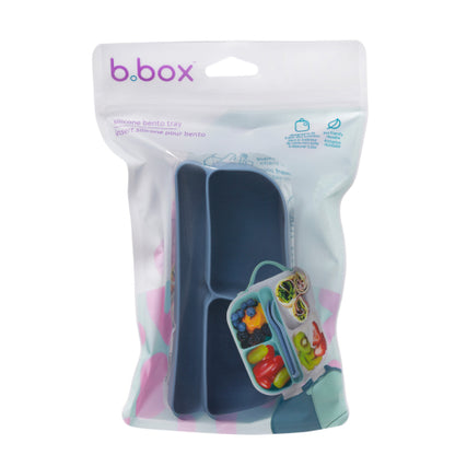 Bandeja organizadora de silicona para fiambrera Mini Lunchbox, Ocean - B.Box