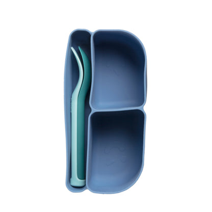 Bandeja organizadora de silicona para fiambrera Mini Lunchbox, Ocean - B.Box