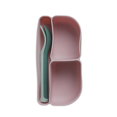 Bandeja organizadora de silicona para fiambrera Mini Lunchbox, Berry - B.Box