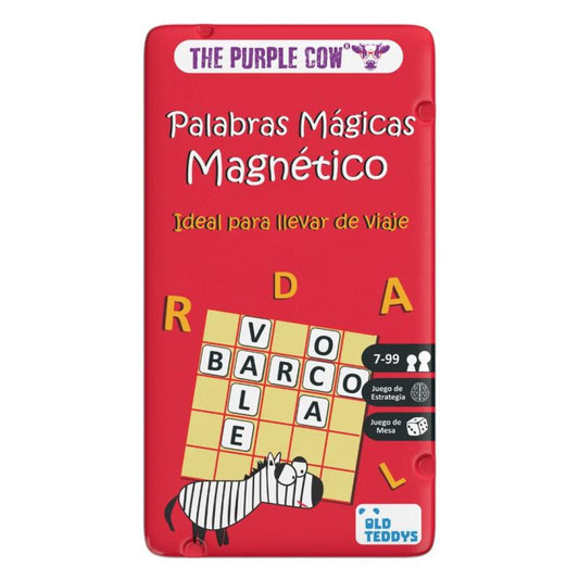 Palabras Mágicas magnético, juego de viaje - The Purple Cow