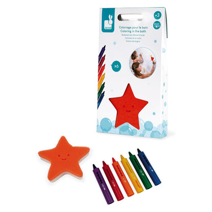 Colorear en el baño - Janod